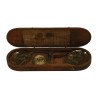 Petite balance Directoire dans coffret en bois avec poids et - Moinat - Accessoires de décoration