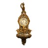 Cartel Régence et sa console en marqueterie Boulle. Epoque … - Moinat - Pendules à poser