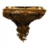 Cartel Régence et sa console en marqueterie Boulle. Epoque … - Moinat - Pendules à poser