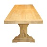 Large rustic dining room table in solid oak, … - Moinat - Dining tables