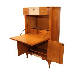 Semainier transformed into a secretary with 1 drawer at the top...