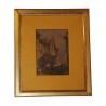 painting in watercolor on paper pasted on cardboard, … - Moinat - Painting - Landscape