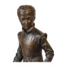 Bronze statue representing Henry IV as a child, according to … - Moinat - Bronzes