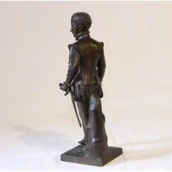 Бронзовая статуя, изображающая Генриха IV в детстве, согласно …