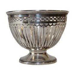 Coupe en argent 800 ajourée (121 gr). France, vers 1910