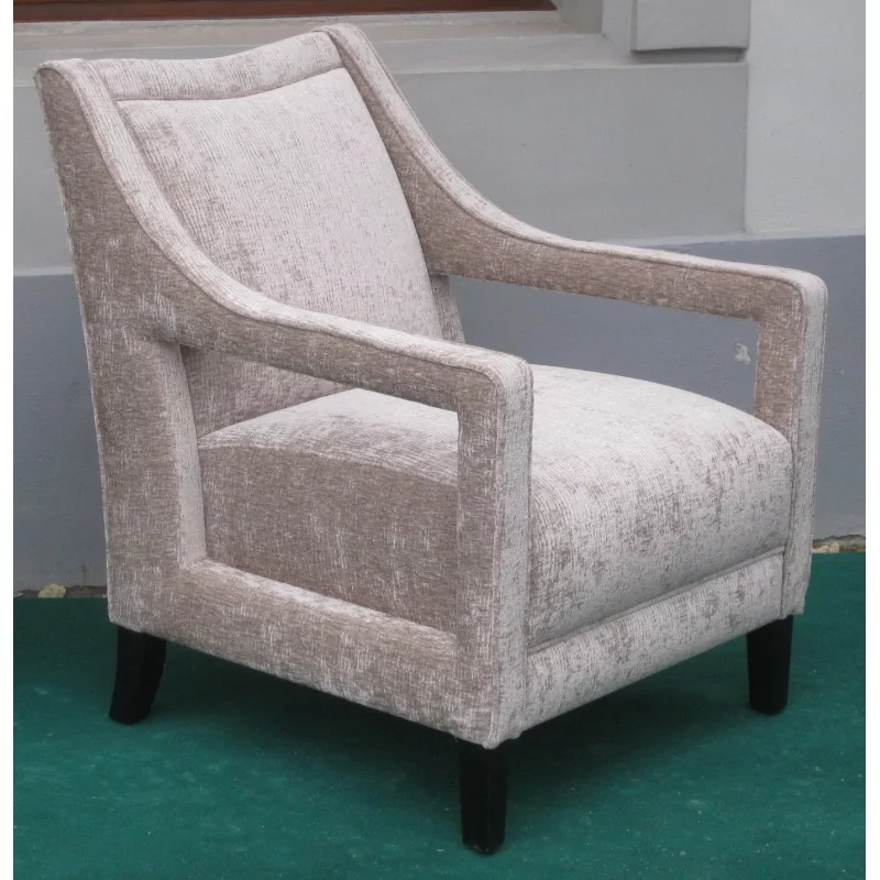 Fauteuil Alison en essence de hêtre teinté mat, entièrement - Moinat - Fauteuils Fauteuil Alison en essence de hêtre teinté mat, entièrement - Moinat - Fauteuils