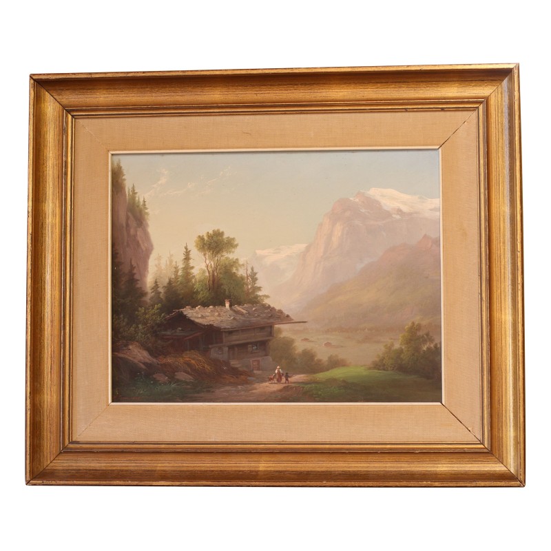 Tableau, huile sur bois, signé Ferdinand SOMMER (1822-1901). … - Moinat - Tableaux - Paysage Tableau, huile sur bois, signé Ferdinand SOMMER (1822-1901). … - Moinat - Tableaux - Paysage