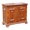 Cabinet - buffet - Zurichois en noyer plaqué avec à … - Moinat - Bahuts, Bars, Buffets, Coffres, Enfilades