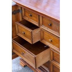 Cabinet - buffet - Zurichois en noyer plaqué avec à …
