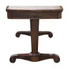 English mahogany desk with Havana leather top and … - Moinat - Desks