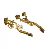 Pair of Empire sconces in chiseled gilt bronze “between - … - Moinat - Wall lights, Sconces