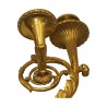 Pair of Empire sconces in chiseled gilt bronze “between - … - Moinat - Wall lights, Sconces