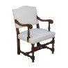 Louis XIII armchair in walnut with turned wood, seat height … - Moinat - Armchairs