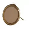 件带织物背景的拿破仑三世镀金黄铜相框…… - Moinat - 镜框