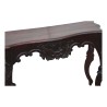 Console de style Louis XV Napoléon III peint en blanc mat avec … - Moinat - Consoles, Dessertes, Dos de canapé