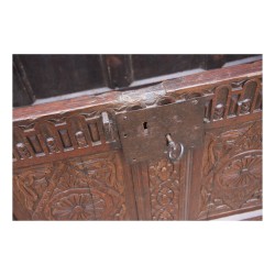 Bahut Tudors en chêne sans serrure (clé de décoration) …