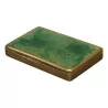 Box in Geneva enamel color malachite green and silver 935 … - Moinat - Boxes, Urns, Vases