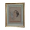 Pair of lithography engravings signed Boucher, with frame … - Moinat - Prints, Reproductions