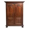 Louis XV Regency wardrobe in walnut mounted on fir … - Moinat - Cupboards, wardrobes