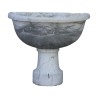 Jura stone half-moon fountain. Switzerland, 20th century - Moinat - Fountains