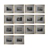 Ensemble de 14 gravures “Vue Haute-Savoie” sous verre avec … - Moinat - Gravures