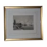 Set of 14 “View of Haute-Savoie” engravings under glass with … - Moinat - VE2022/1