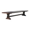 Large rustic dining room table in solid oak, … - Moinat - Dining tables