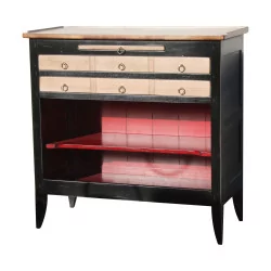 Entrance console (furniture) with 2 drawers, 1 drawer and 1 …