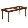 Carcasse de banquette en hêtre patiné de style Louis XVI (En … - Moinat - Tabourets, Banquettes, Poufs