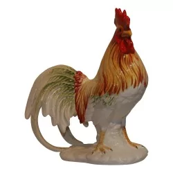 来自阿胡拉收藏的大型瓷公鸡。