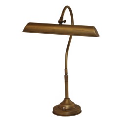 Lampe à poser Windsor coloris bronze.