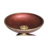 Pair of cups in enamelled sheet metal in red gold painted on … - Moinat - Decorating accessories