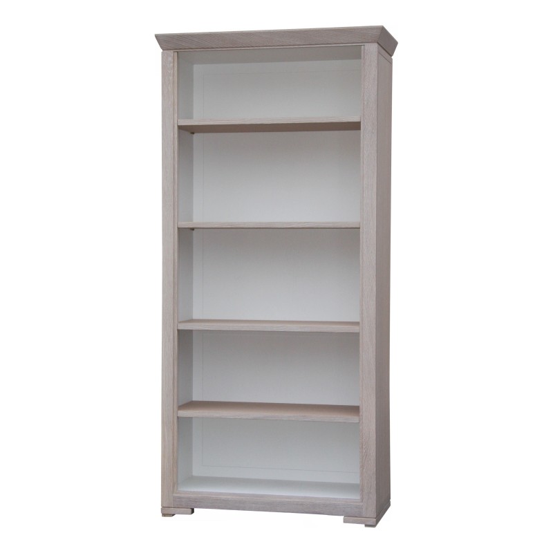 Bücherregal mit 4 Einlegeböden aus zweifarbig gebeizter Eiche. - Moinat - Bücherregale, Bücherschränke, Vitrinen Bücherregal mit 4 Einlegeböden aus zweifarbig gebeizter Eiche. - Moinat - Bücherregale, Bücherschränke, Vitrinen