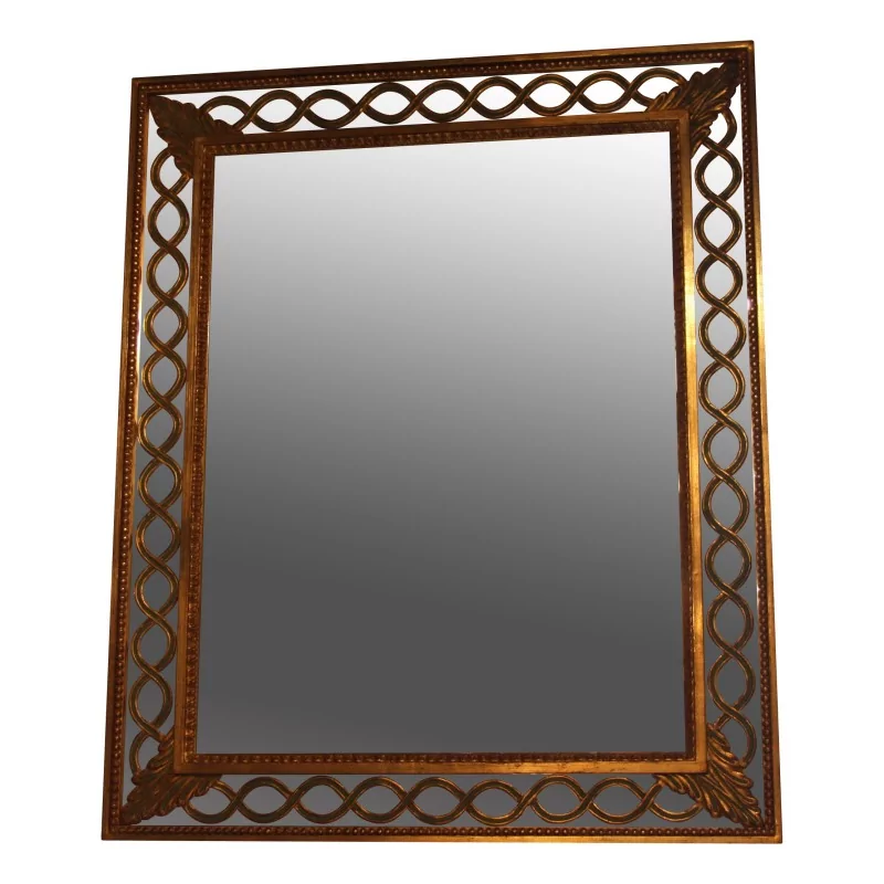 Louis XVI rectangular mirror model ERGE in Paris, in … - Moinat - Mirrors