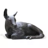 Bronze statue of a lying fawn. - Moinat - Statues