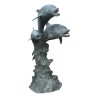 bronze fountain representing 3 dolphins. - Moinat - Fountains