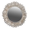 \"Vosges\" round mirror in silver metal. - Moinat - Mirrors