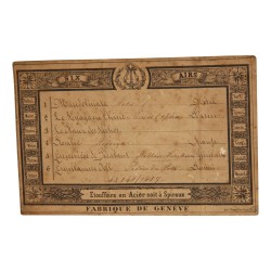 Spieluhr „Chalet“ aus Brienz, aus geschnitztem Holz mit Schlüssel …