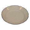 Assiette Vieux Nyon en porcelaine blanche et bord bleu (pièce … - Moinat - Porcelaine