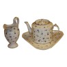 Ensemble théière et pot à lait sur plateau, en porcelaine … - Moinat - Porcelaine