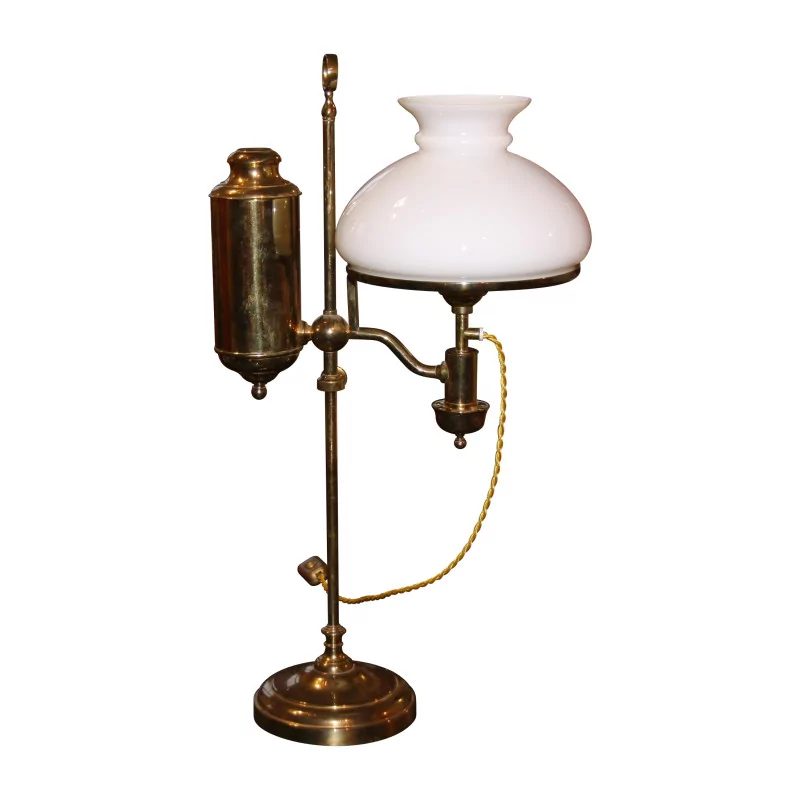 盏黄铜煤油灯，用……转换为电能 - Moinat - 台灯