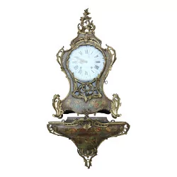 Настенные часы в стиле Людовика XV, подписанные BESNARD в Париже, с циферблатом …