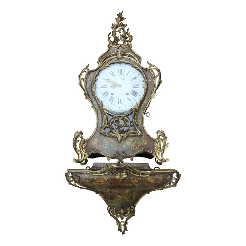 路易十五挂钟，在巴黎签署 BESNARD，表盘…… - Moinat - 台钟