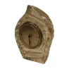 片叶子形状的 Daum 水晶台钟，带有…… - Moinat - Horlogerie