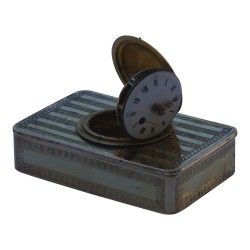 Schnupftabakdose in Pomponne mit seiner Uhr in Jean - …