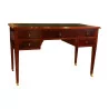 Directoire desk in mahogany wood with leather writing desk - Moinat - Living of lights