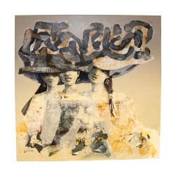 当代绘画，布面油画，意大利艺术家 Uber