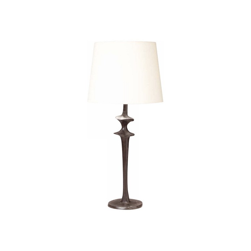 Lampe MANCHA en bronze patiné avec abat-jour Luxury Pierre. - Moinat - Lampes de table Lampe MANCHA en bronze patiné avec abat-jour Luxury Pierre. - Moinat - Lampes de table