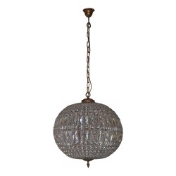 BOULE crystal chandelier with 1 light, large size.