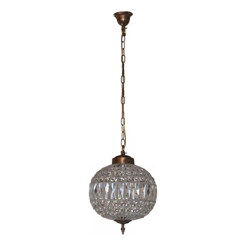 BOULE crystal chandelier with 1 light, medium size. - Moinat - Chandeliers, Ceiling lamps